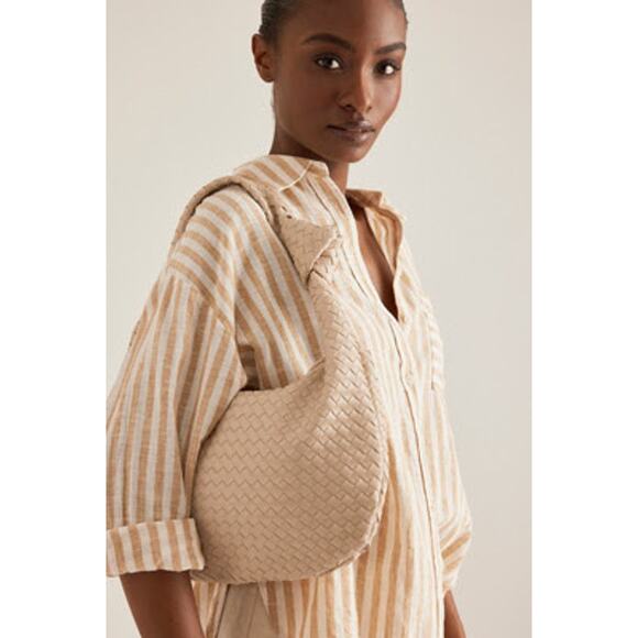 NWT Anthropologie Hobo Melie Bianco Brigitte Shoulder Bag - Picture 2 of 11